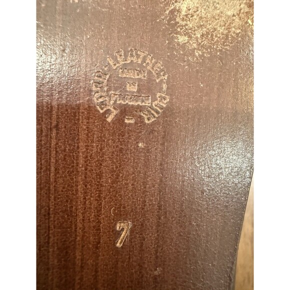 Black Leather Daisy Flats Women’s 9 Designer Maud Frizon Paris Flower Appliqué - Picture 9 of 11